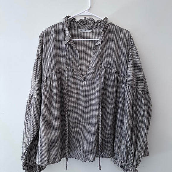 A Bronze Age Ruffle Top - Picture 1 of 3